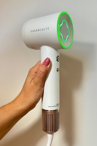 Sansbeauté Föhn temperatuur cool groen Sansbeauté Föhn 30 graden (groen)